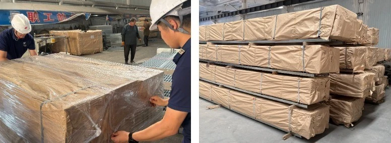 Galvanized Steel Grating Stair Treads Galvanized Steel Grating Stair Treads